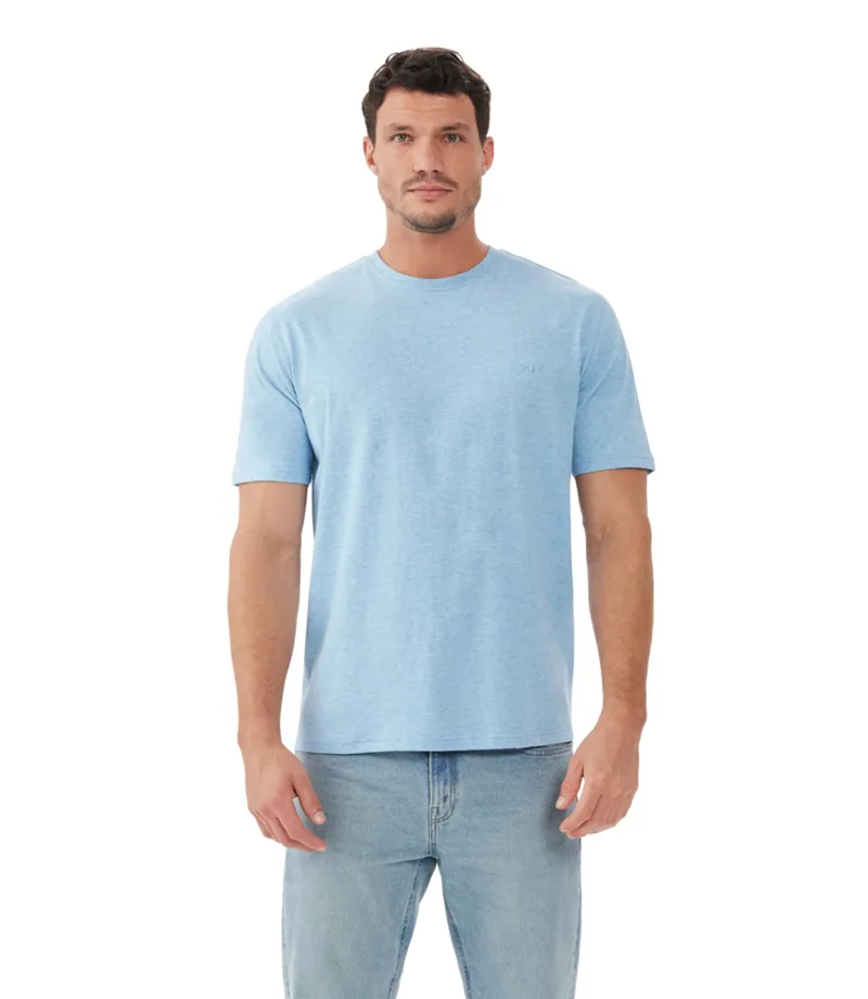 RM Williams Parson T-Shirt Sky Blue-1